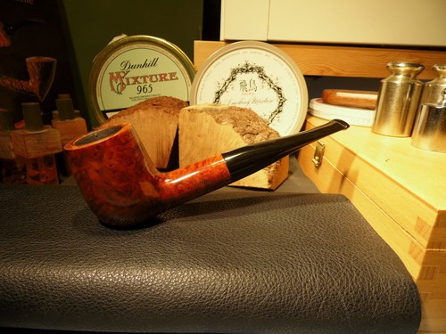 Bari amber 9747 estate pfeife - amber,